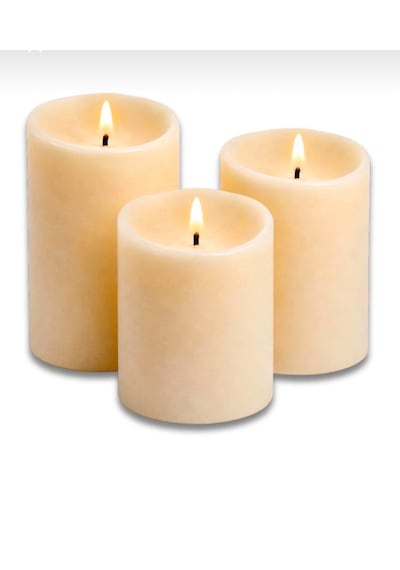 Mum Set Ct-8433 Masa Lambası,gece Lambası Pilli Çalışan Bitmeyen Mum Camlar Görsel Amaçlıdır Beyaz