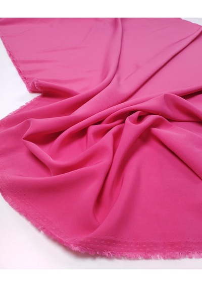 Şeker Pembe Krep Şifon Kumaş İnce Hafif Dökümlü 150x250cm-11782