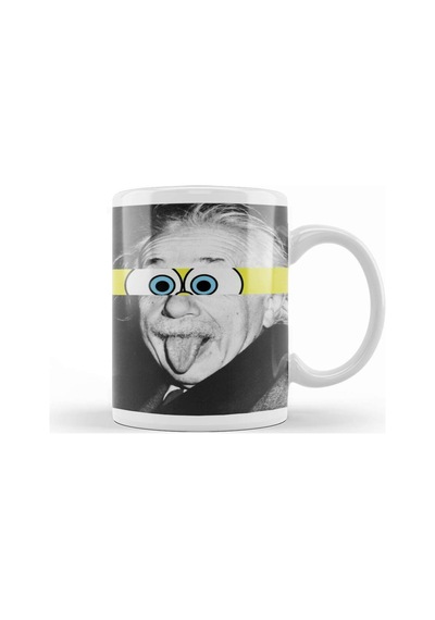 Einstein Kupa Bardak Porselen Karışık