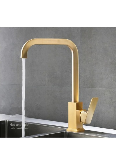 Mutfak Eviye Bataryası Mat Gold Renk Modern Yeni İthal