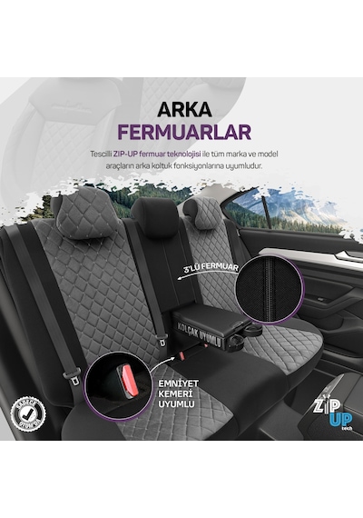 Otom Comfortline Vip Design Oto Koltuk Kılıfı 550066789