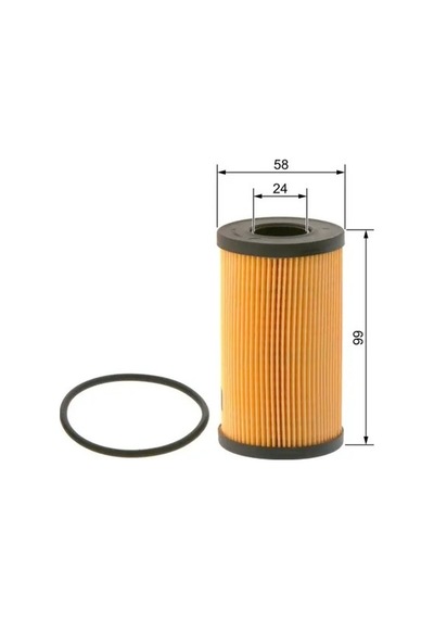 Bosch F026407275 Yag Filtresi Fh1208 G4d36a692aa Jde37128