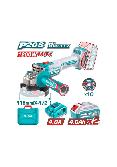 Total Li-ıon Akülü 1200w Taşlama Taglı2211532e
