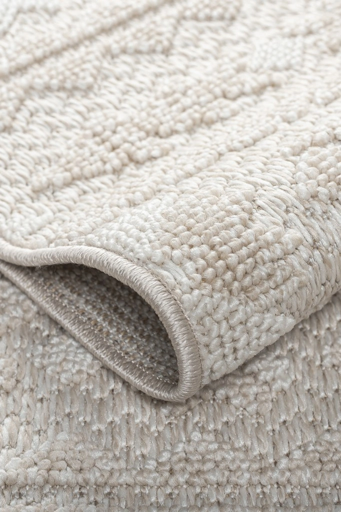 Modern Tasarımlı Jüt Dokuma Loop Sisal Bej Renk Halı Bej