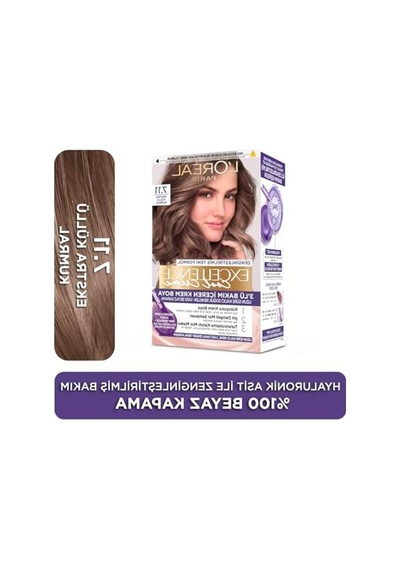 Ekstra Küllü Kumral Saç Rengi İçin Saç Boyası - 7.11