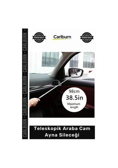 Özel Üretim Uzayabilen Dikiz Aynası Temizleme Aparatı Pratik Teleskopik Araba Cam Ayna Sileceği