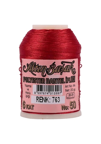 3 Adet Altınbaşak Oya Ve Dantel İpi 20 Gr - Royaleks - No: 763 -
