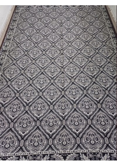 Savan Dokuma Halı Örtüsü 6m² 200 300cm Kale Siyah