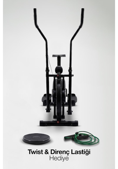 Proforce Manyetik Eliptik Fitness Bisikleti Blackway Siyah