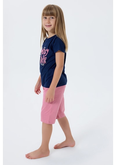 Rolypoly Kız Çocuk Lacivert Bermuda Takım 5274-48367 Lacivert