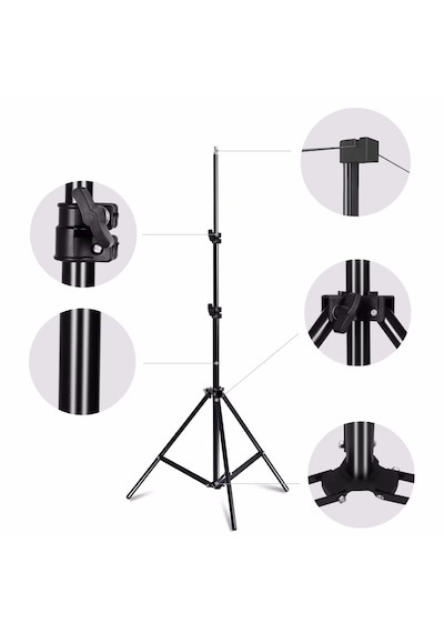 En150cm Boy95cm Projeksiyon Perdesi Tripodlu-ayaklı Taşınabilir