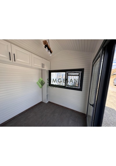 250x800 Ahşap Tiny House O2 Belgeli, Tam Donanımlı