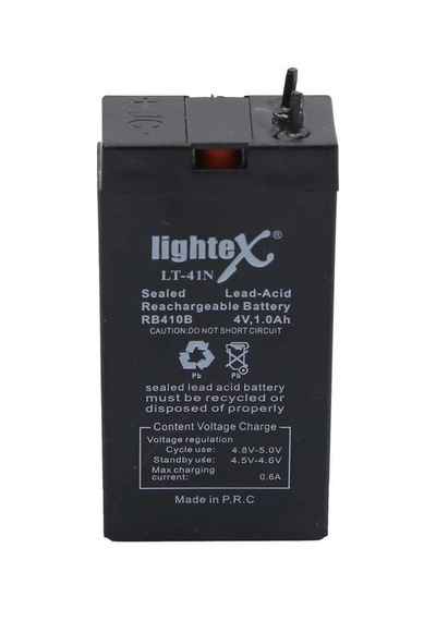 Lightex Lt-41n 4v 1.0ah Işıldak Fener Aküsü
