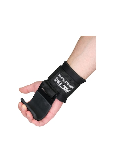 Musclecloth Lifting Hooks Ağırlık Kaldırma Kancası Siyah