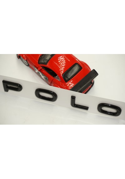 Volkswagen Polo 2021+ Bagaj 3M 3D Yeni Nesil Parlak Siyah ABS Yaz