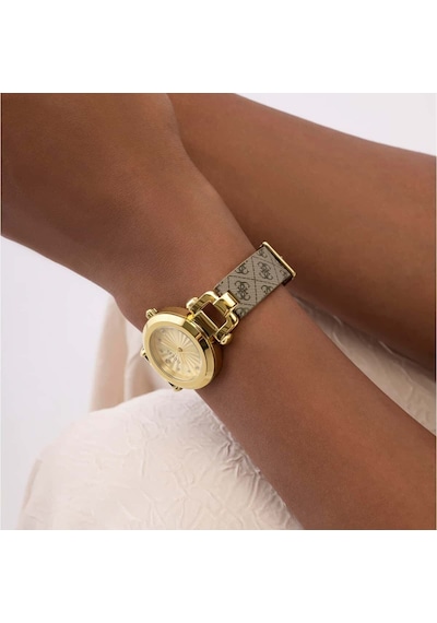 Guess Gugw1021l2 Kadın Kol Saati Altın