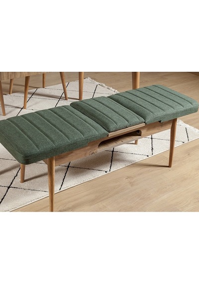 Ahşap Açılır Bench Atlantik Yeşil