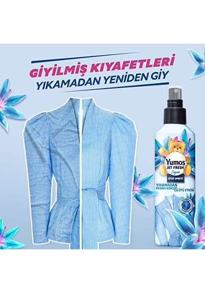 Giysi Spreyi Lilyum 200 Ml 1000'li Set