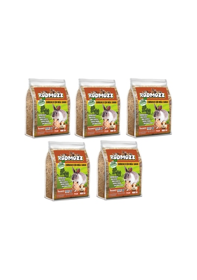 Rodmozz Kemirgen İçin Doğal Altlık Saman 5 x 400 G