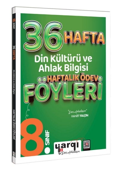 Yargı Ders Arkadaşım 8.sınıf Lgs Din Kültürü 36 Haftalık Ödev Föyleri