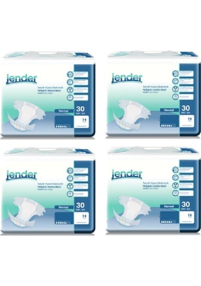 Jender Hasta Alt Bezi XL 30'Lu x 4 120 Adet