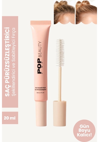 Saç Pürüzsüzleştirici, Şekillendirici Ve Sabitleyici Fırça Hair Smooth Brush / Wax Stick , 20 Ml