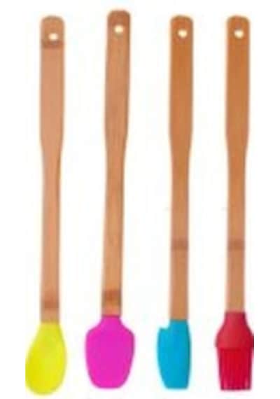 Zolly - 4'lü Spatula Seti Büyük