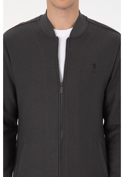 U.s. Polo Assn. Erkek Siyah Hırka Örme 50308895-vr046 Siyah