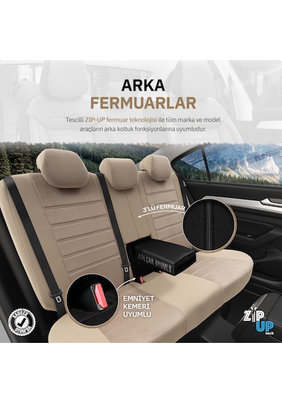 Otom Comfortline Design Premium Oto Koltuk Kılıfı - 550066790