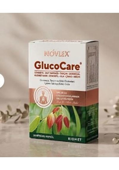 Novlex Glucocare Takviye Edici Gıda 30 Kapsül