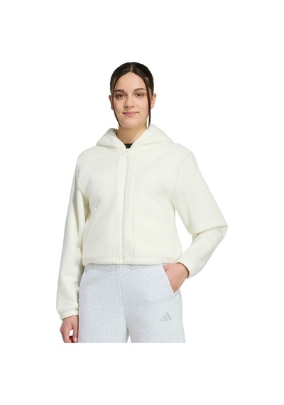 Adidas Çocuk Ceket Jg Fı 3s Fz Hd Kq6161 Beyaz