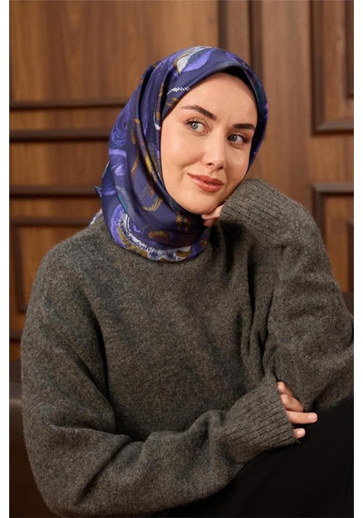 Silk Home Twill İpek Eşarp 11490-22 Morcivert