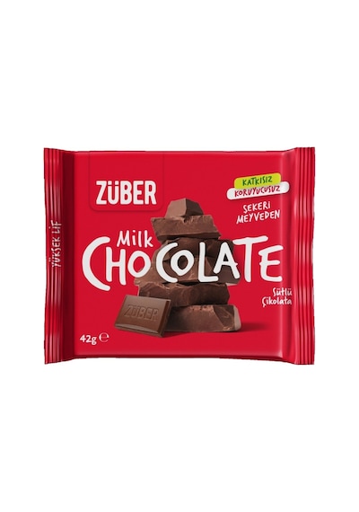 Züber Sütlü Çikolata 42 G - 7 Adet Tarı