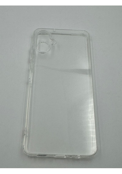 Samsung Uyumlu Galaxy A06 Silikon Esnek Şeffaf Kılıf