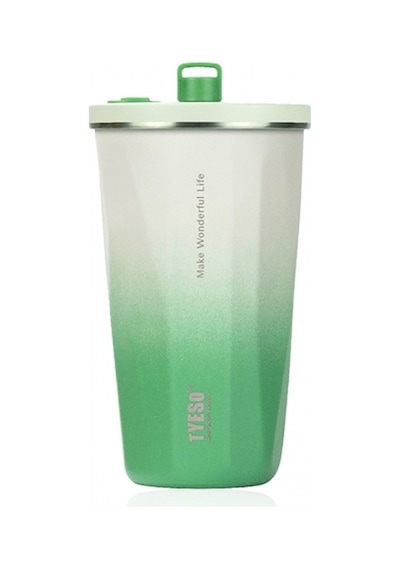 Tyeso Candy Tumbler Vakumlu Paslanmaz Çelik Termos 600 ML - Gri
