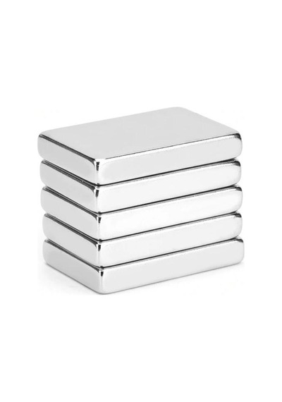 30X20X5 Mm Neodyum Dikdörtgen Güçlü Mıknatıs 10 Adet