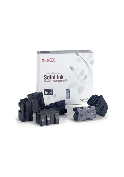Xerox Phaser 8860-108r00820 Siyah Katı Mürekkep Altılı