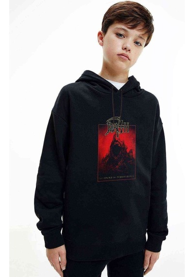 Tshirthane Death The Sound Of Perseverance  Baskılı Unisex Çocuk Sweatshirt
