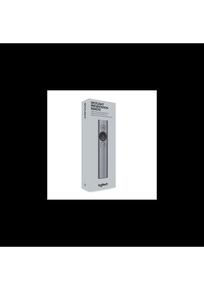 Logıtech 910-004861, Spotlight Wireless Presenter, Sunum Cihazı Gri