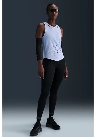 Nike Dri Fit Aeroswift Running Adv Singlet Tank Top Lazer Kesim Koşu Atleti Lila