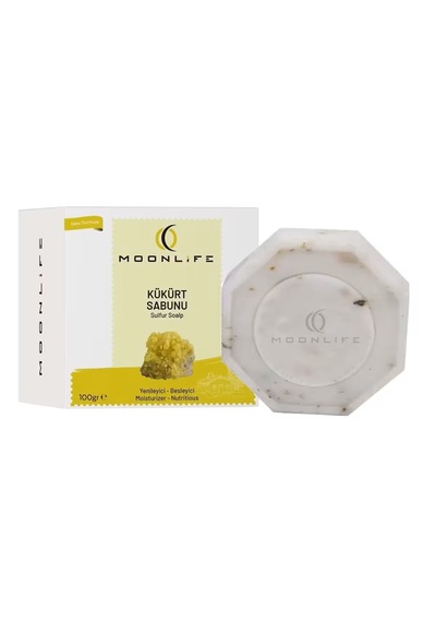 Moonlife Kükürtlü Doğal Sabun 100 Gr Kükürt