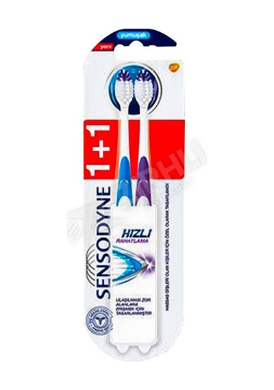 2 Adet Sensodyne Hızlı Rahatlama Diş Fırçası 1+1