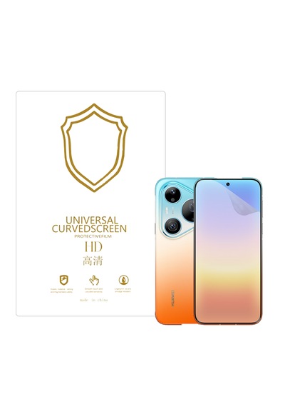 Microcase Huawei Pura 90 Pro Max İle Uyumlu Full Tpu Nano Ön Ekran Koruma Filmi - Ekm101