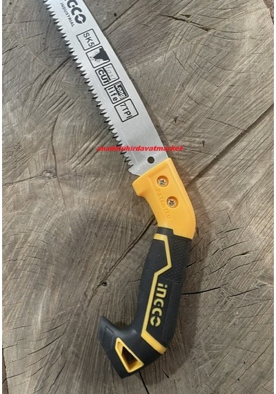 İngco Pro Sk5 Çelik Ağaç Dal Budama Testeresi Çift Diş Bağ Budama Testeresi 45cm