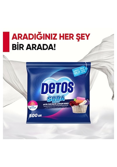 Sıladan Sodamatik Kireç Önleyici 500 Gr Tüller - Beyazlar - Renkliler - 2 Adet