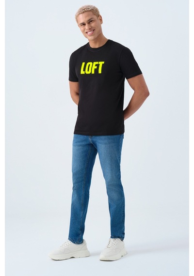 Loft Erkek Tişört Sarı