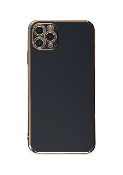 Apple iPhone Uyumlu 11 Pro Max Kılıf Volet Silikon - Siyah Bzsxx00 1