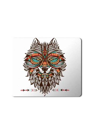 Lobo Tribal Baskılı Mousepad Mouse Pad