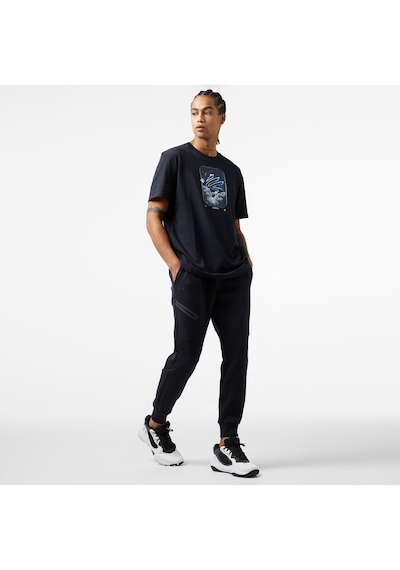Under Armour Unstoppable Flc Jgr Eu Erkek Siyah Eşofman Altı Düz 1389353 Siyah