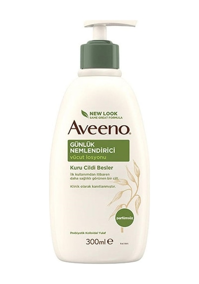 Aveeno Parfümsüz Günlük Nemlendirici Vücut Losyonu 300 ML